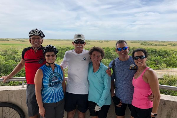 Biking to Shark Valley Tower Biking to Shark Valley Tower