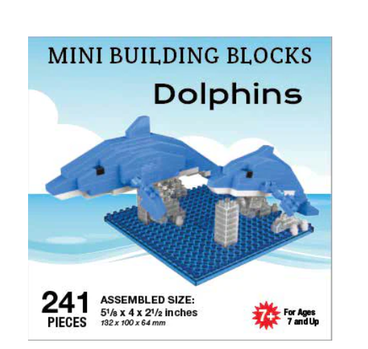 Mini Building Blocks- Dolphin
