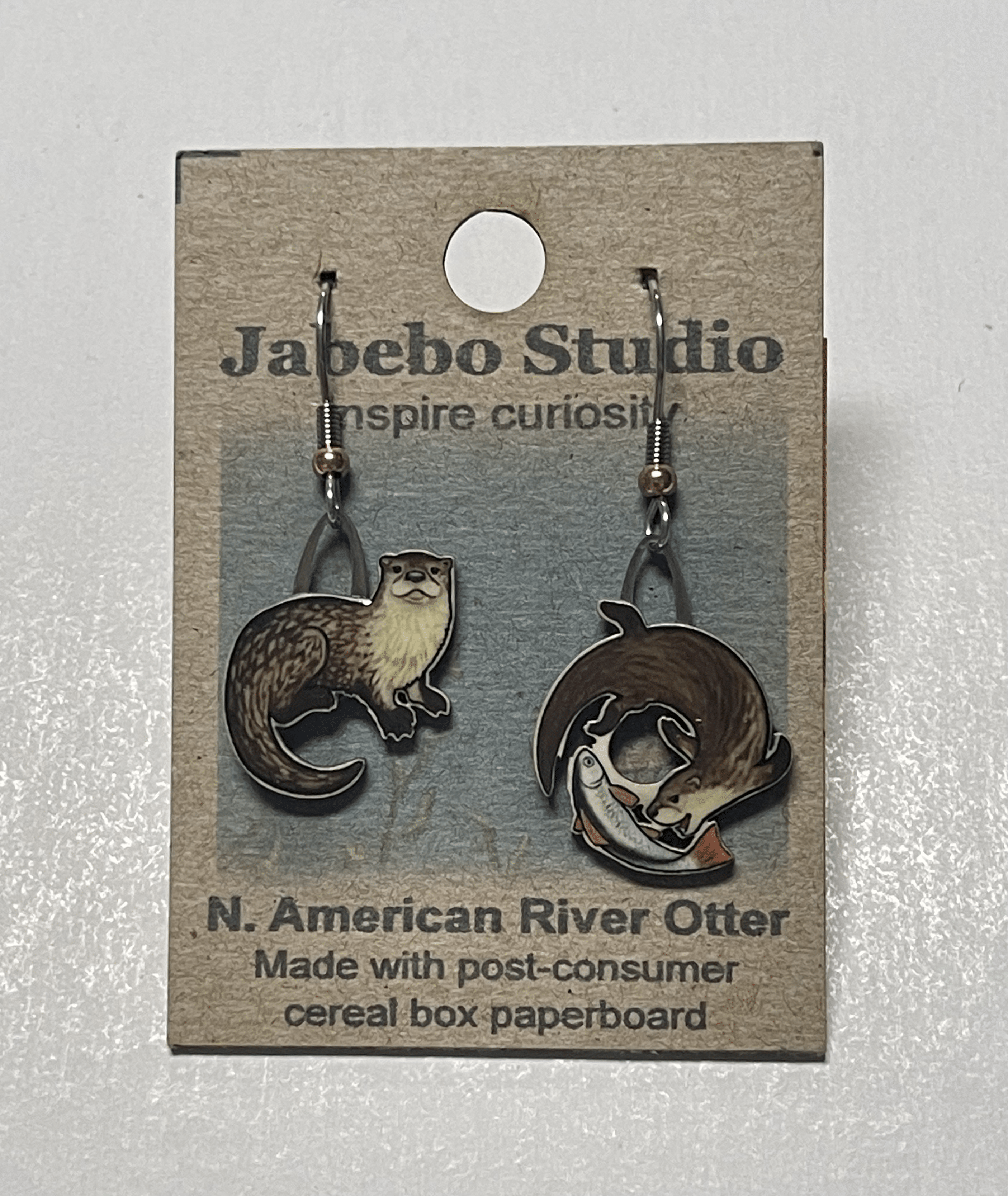 Earrings- North American River Otter