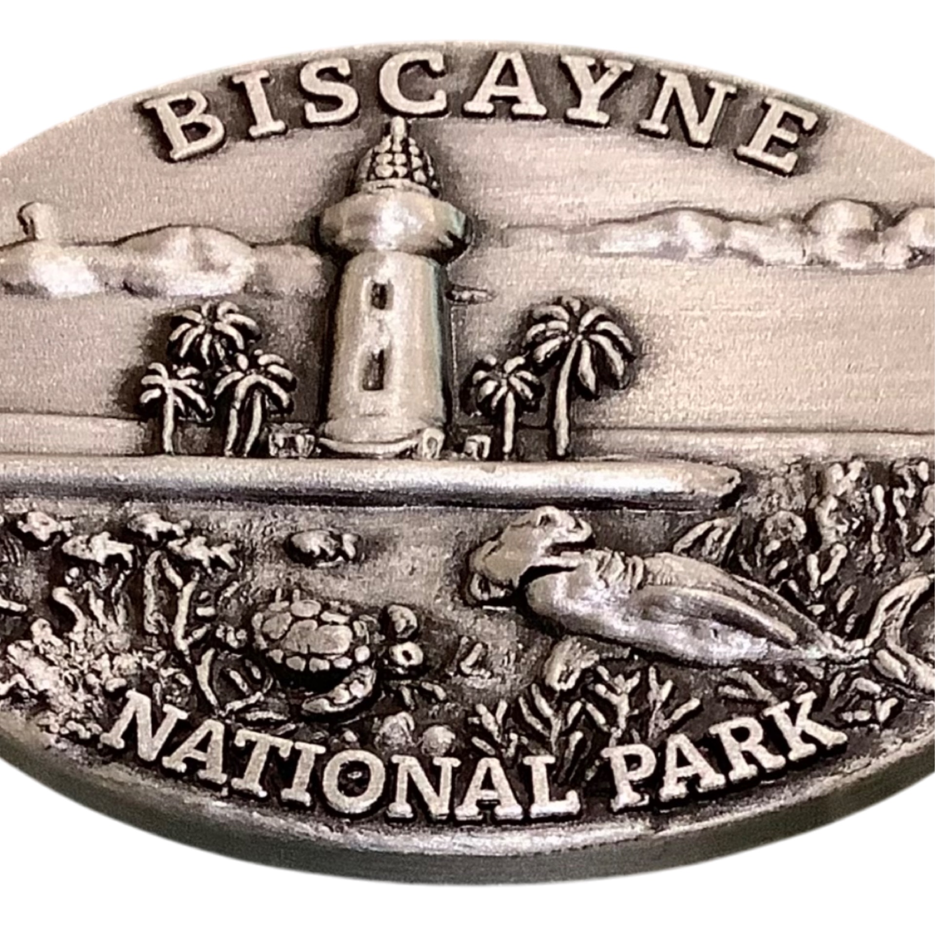 Magnet- Oval Lighthouse, Biscayne