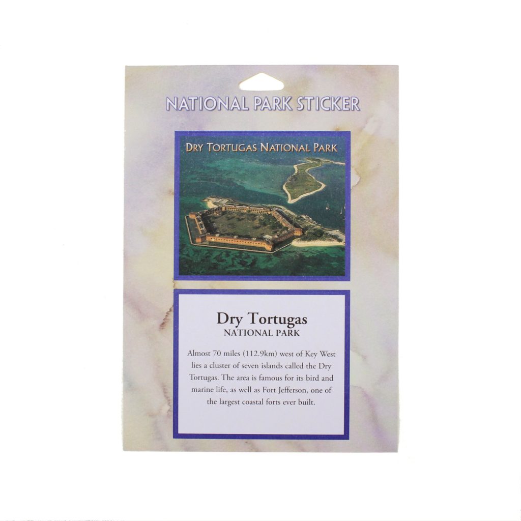 Sticker- Passport, Dry Tortugas