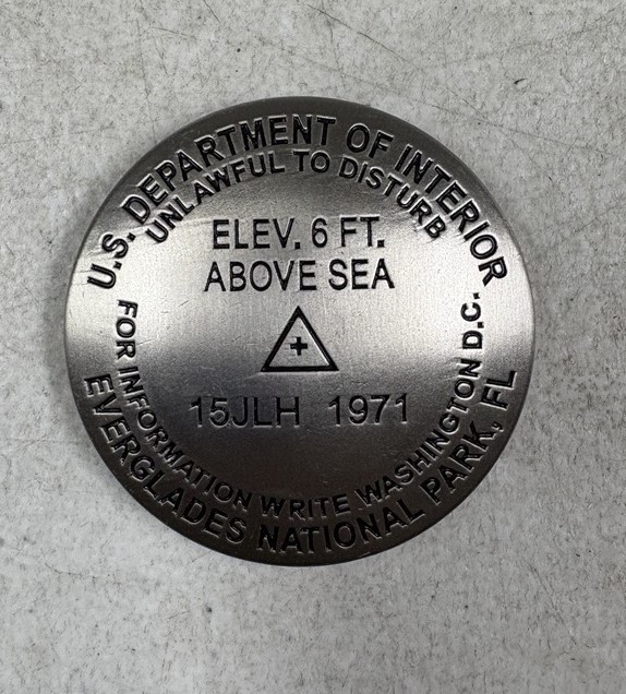 Everglades Benchmark Keychain