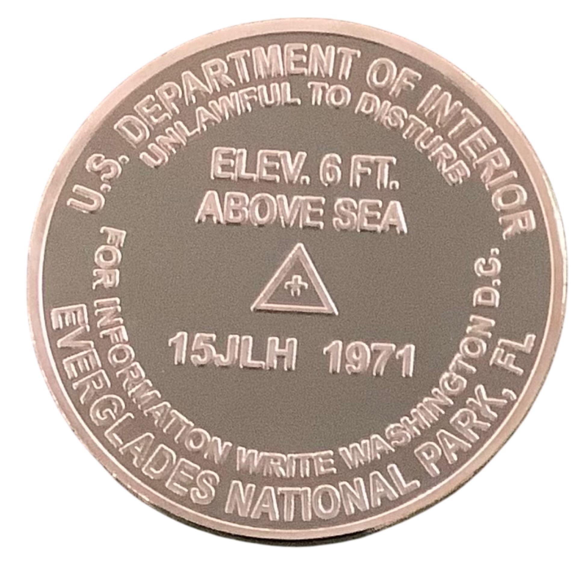 Everglades- Benchmark Silver Coin