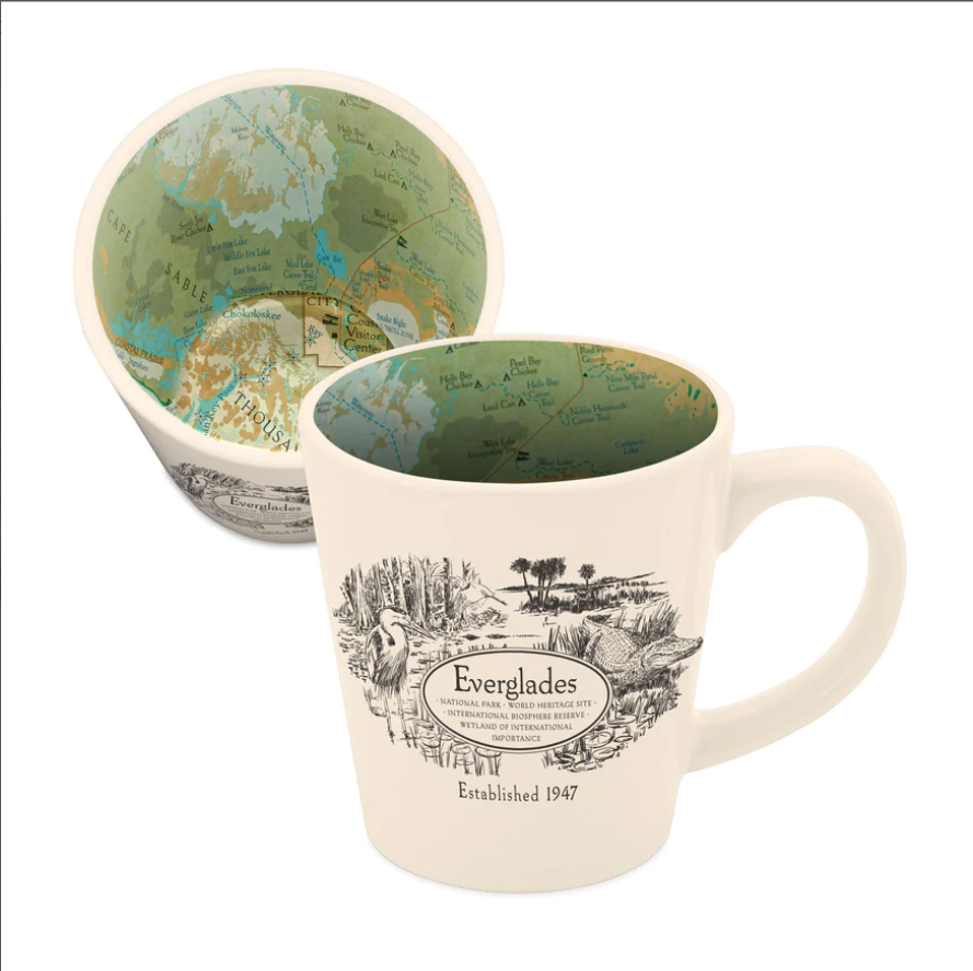 Mug- Everglades Map & Cartouche