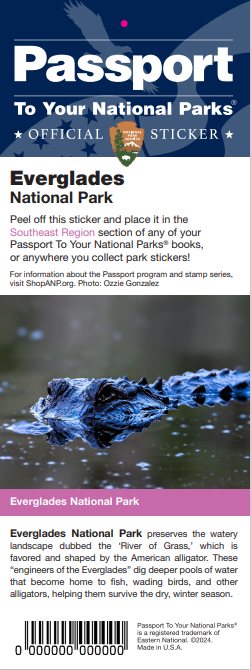 Everglades- Official Passport Single Sticker